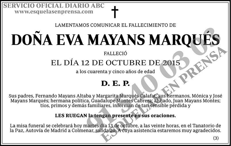 Eva Mayans Marqués